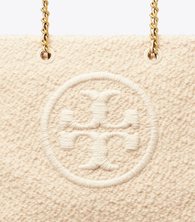 Ella Bouclé Zincirli Mini Tote Çanta