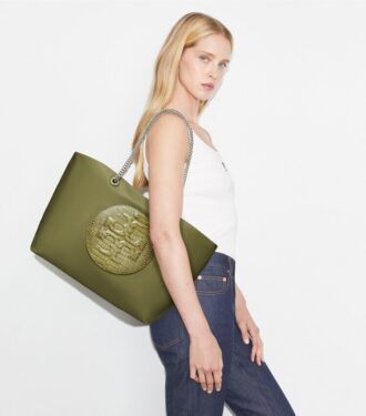 Ella Croc Chain Tote