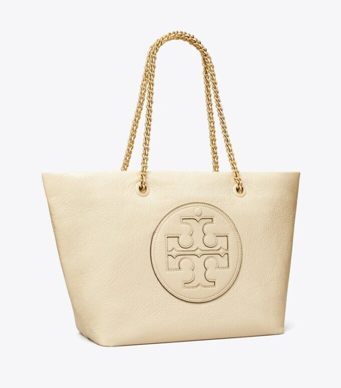 Ella Patent Zincirli Tote Çanta