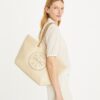 Ella Patent Zincirli Tote Çanta