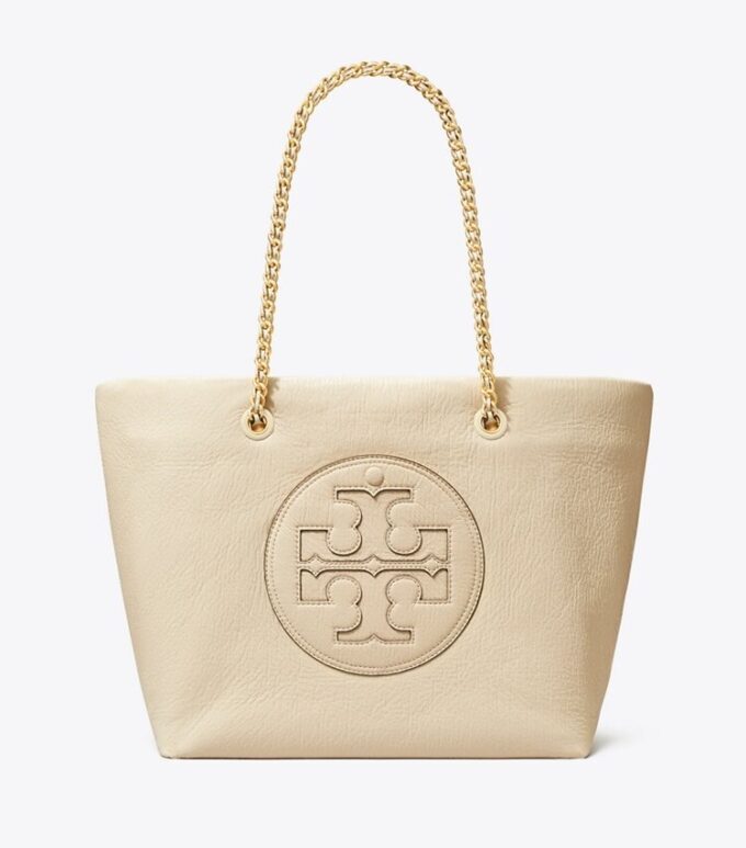 Ella Patent Zincirli Tote Çanta