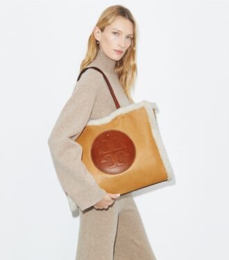 Ella Shearling Tote
