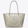 Ella Zincirli Shearling Tote Çanta Ella Zincirli Shearling Tote Çanta