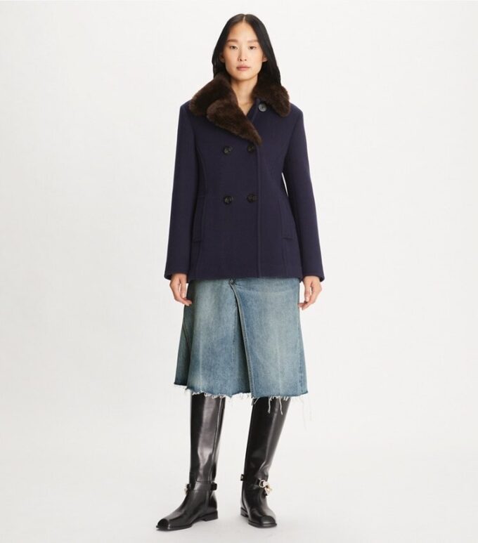 Flanel Peacoat Flanel Peacoat
