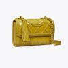 Fleming Patent Pintuck Küçük Dönüştürülebilir Omuz Çantası Fleming Patent Pintuck Küçük Dönüştürülebilir Omuz Çantası