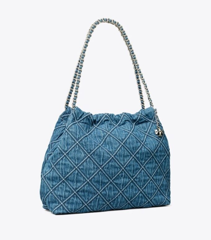 Fleming Yumuşak Denim Hobo Çanta