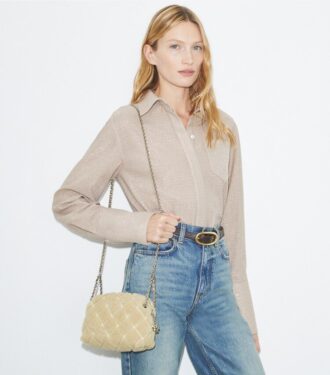 Fleming Yumuşak Shearling Çapraz Çanta