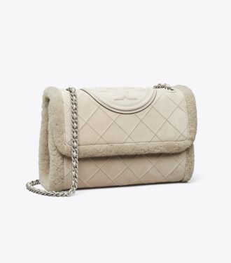 Fleming Yumuşak Shearling Dönüştürülebilir Omuz Çantası