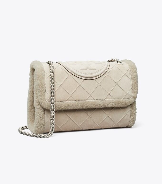 Fleming Yumuşak Shearling Dönüştürülebilir Omuz Çantası Fleming Yumuşak Shearling Dönüştürülebilir Omuz Çantası