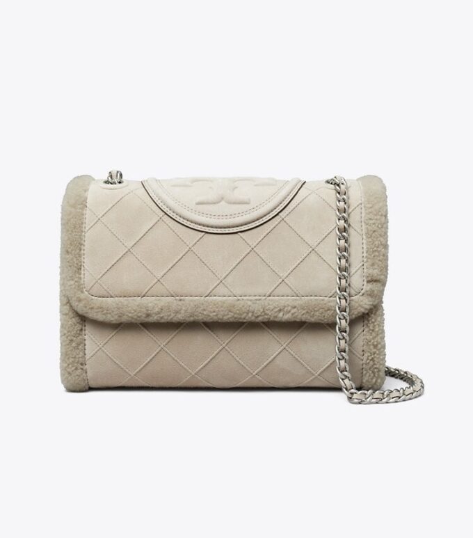 Fleming Yumuşak Shearling Dönüştürülebilir Omuz Çantası Fleming Yumuşak Shearling Dönüştürülebilir Omuz Çantası