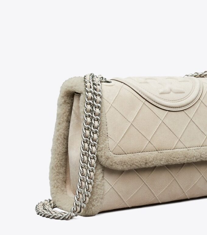 Fleming Yumuşak Shearling Dönüştürülebilir Omuz Çantası Fleming Yumuşak Shearling Dönüştürülebilir Omuz Çantası