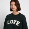 Fransız Terry Varsity Crewneck Fransız Terry Varsity Crewneck