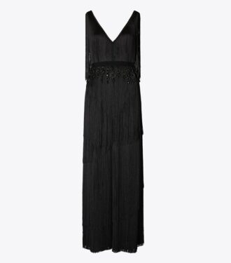 Fringe Viskon Elbise