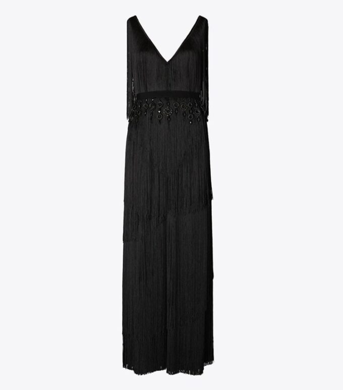 Fringe Viskon Elbise Fringe Viskon Elbise