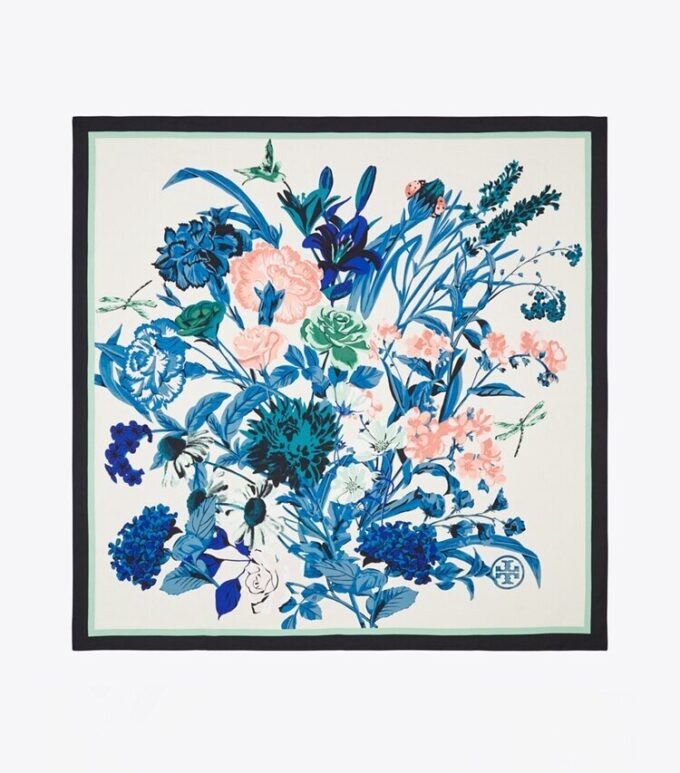 Gem Bouquet İpek Kare Eşarp Gem Bouquet İpek Kare Eşarp