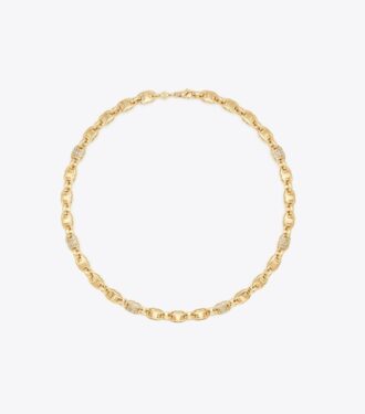Gemini Link Pavé Kolye