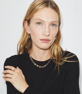 Gemini Link Pavé Kolye