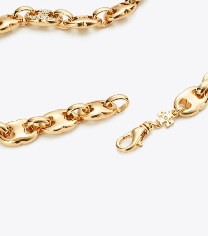 Gemini Link Pavé Kolye Gemini Link Pavé Kolye