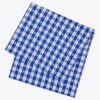 Gingham 70″ Kare Masa Örtüsü