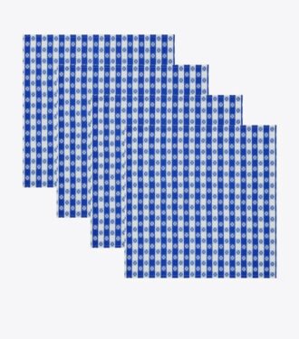 Gingham Yemek Peçetesi, 4’lü Set