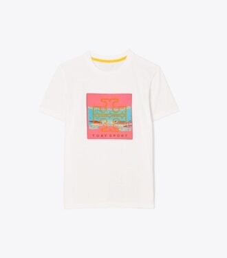 Grafik Logo Yamalı T-Shirt