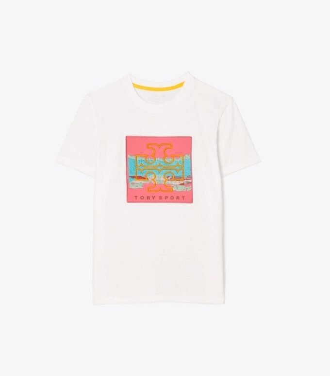 Grafik Logo Yamalı T-Shirt Grafik Logo Yamalı T-Shirt