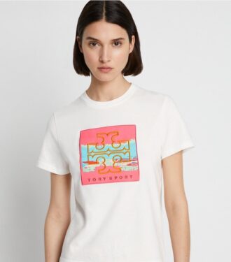Grafik Logo Yamalı T-Shirt