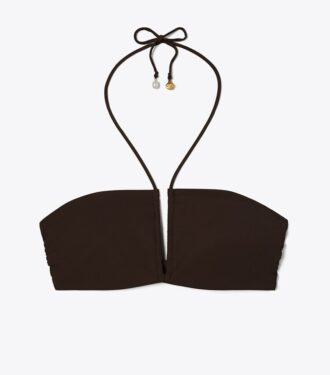 Halter Bandeau Bikini Üstü