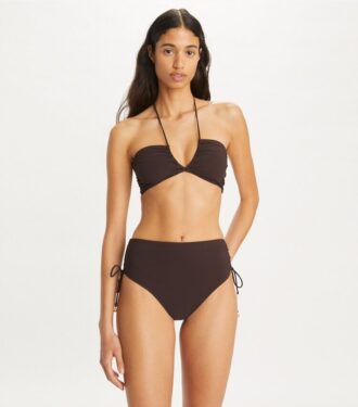 Halter Bandeau Bikini Üstü