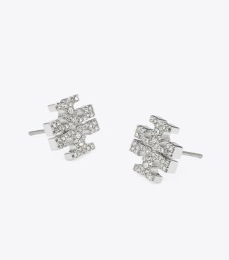 Icon Pavé Stud Küpeler