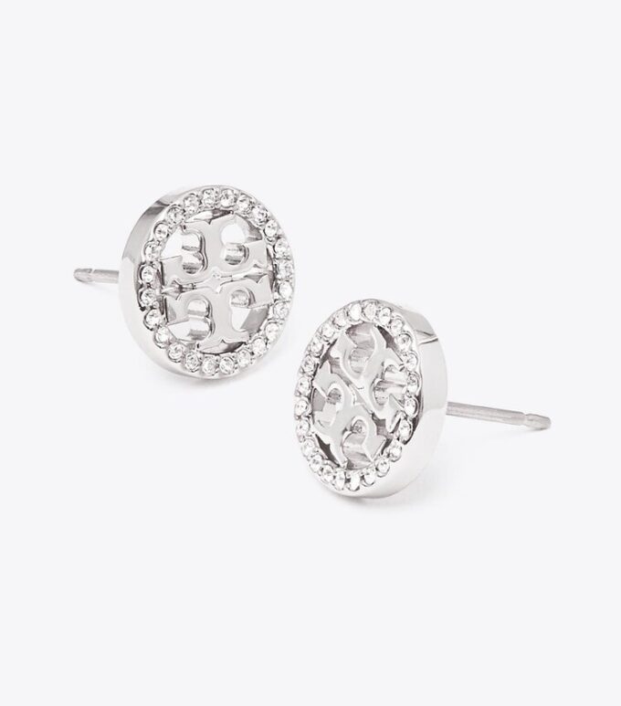 Icon Pavé Stud Küpeler