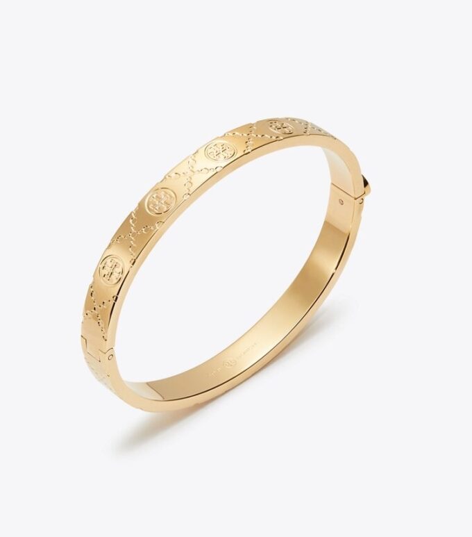 Icon T Monogram Menteşe Bileklik