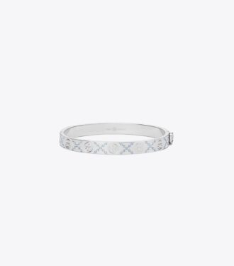 Icon T Monogram Pavé Menteşe Bileklik