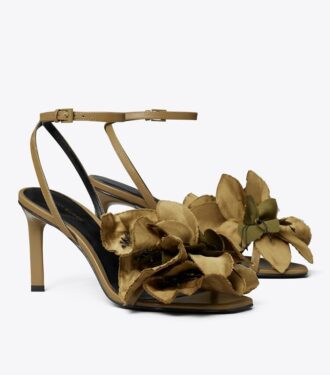 Çiçek Topuklu Sandal