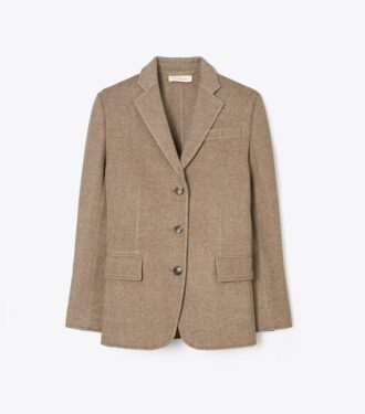 Çift Yüzlü Yün Blazer