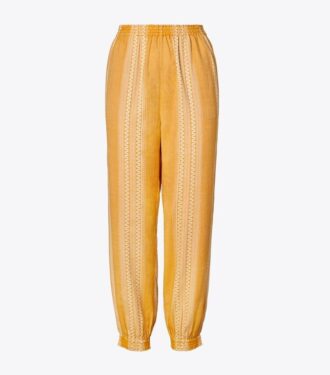 Çizgili Dar Paça Pantolon