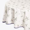 Jolie Fleur Yuvarlak Masa Örtüsü, 108″ Jolie Fleur Yuvarlak Masa Örtüsü, 108″