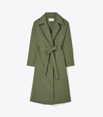 Kapitone Çift Taraflı Oversized Aşağı Ceket
