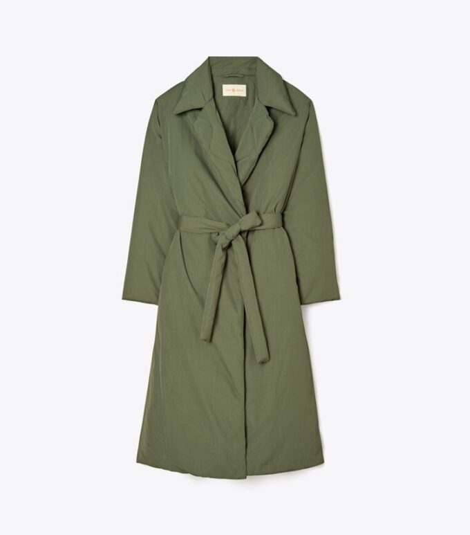 Kapitone Çift Taraflı Oversized Aşağı Ceket