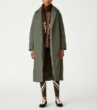 Kapitone Çift Taraflı Oversized Aşağı Ceket