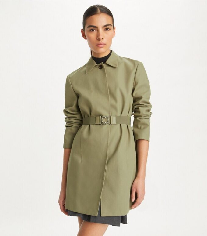 Kemerli Twill Ceket Kemerli Twill Ceket