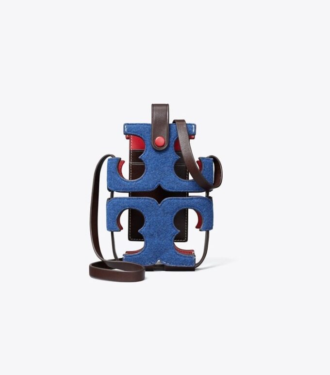 Kesik Logo Keçe Telefon Çapraz Askılı Çanta Kesik Logo Keçe Telefon Çapraz Askılı Çanta