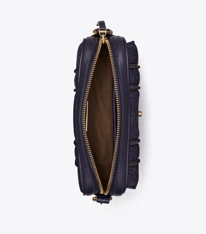 Kira Denim Mini Kamera Çantası