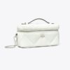 Kira Diamond Quilt Distressed Charm Vanity Case