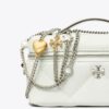 Kira Diamond Quilt Distressed Charm Vanity Case
