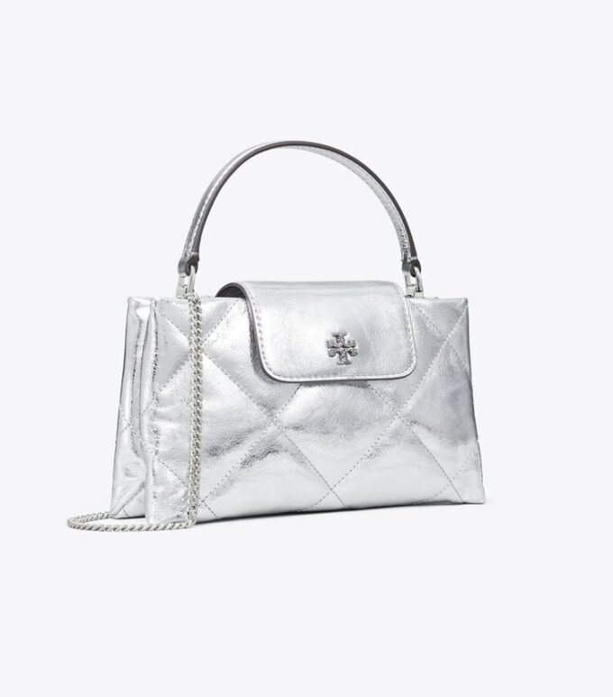 Kira Diamond Quilt Metalik Üst Saplı Çanta Kira Diamond Quilt Metalik Üst Saplı Çanta