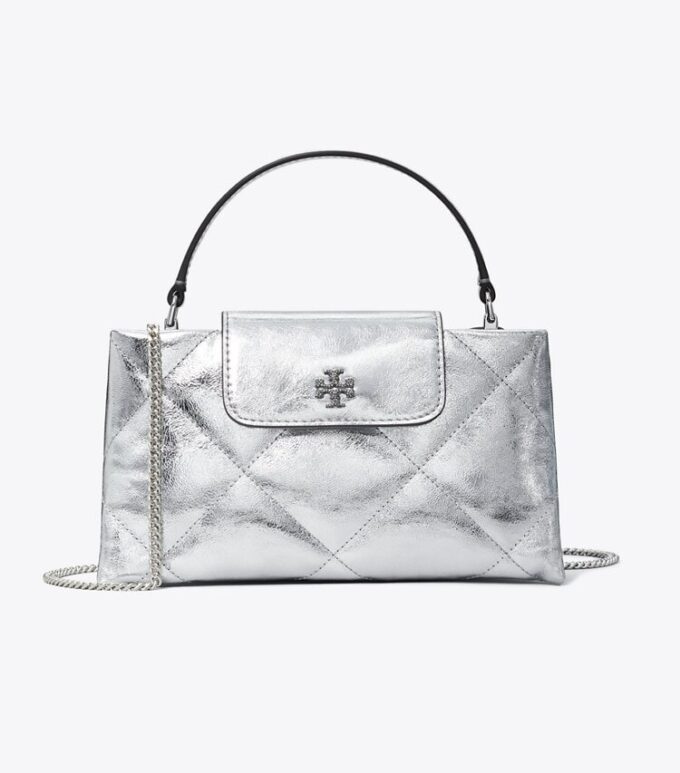Kira Diamond Quilt Metalik Üst Saplı Çanta Kira Diamond Quilt Metalik Üst Saplı Çanta