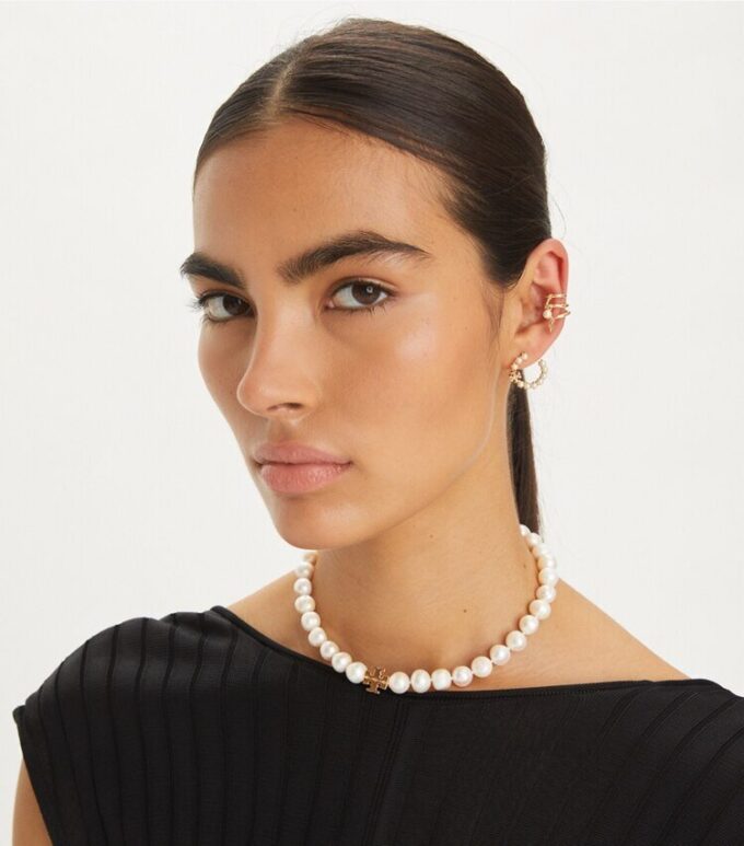 Kira Pearl Loop Küpe Kira Pearl Loop Küpe