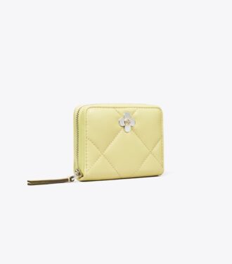 Küçük Kira Diamond Quilt Clover Zip-Around Cüzdan