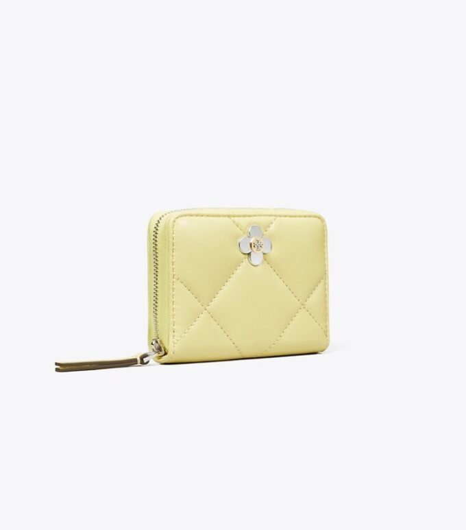 Küçük Kira Diamond Quilt Clover Zip-Around Cüzdan Küçük Kira Diamond Quilt Clover Zip-Around Cüzdan